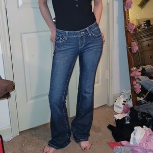 Express Jeans dark blue worn twice